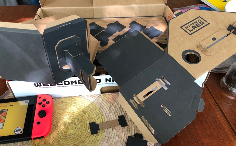 Illustration for article titled Nintendo Labo: he pasado un fin de semana montando piezas de cartón y he sido muy feliz